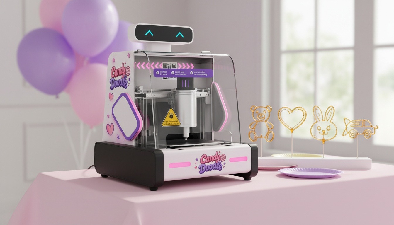 Children's parties — Candy Doodle sugar-printing activity