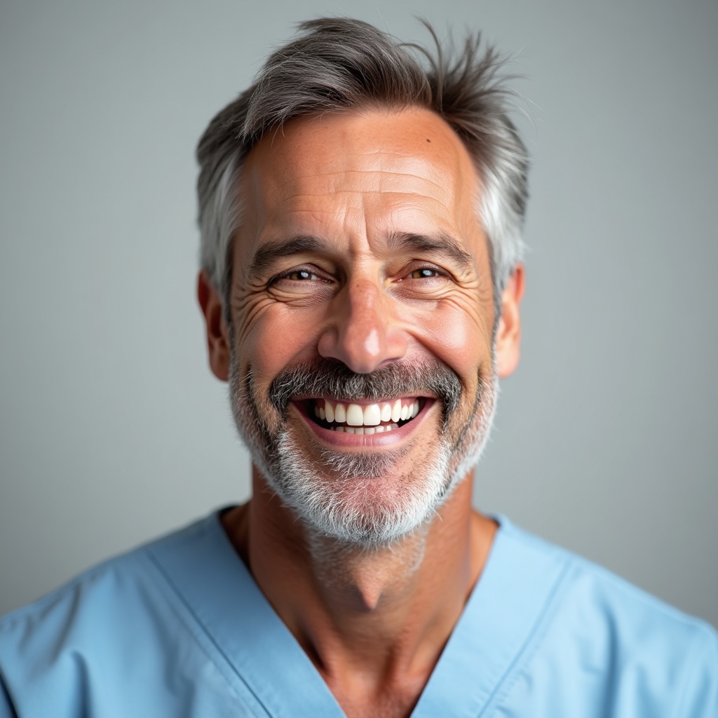 A relaxed, smiling patient after a visit to Ribble Dental